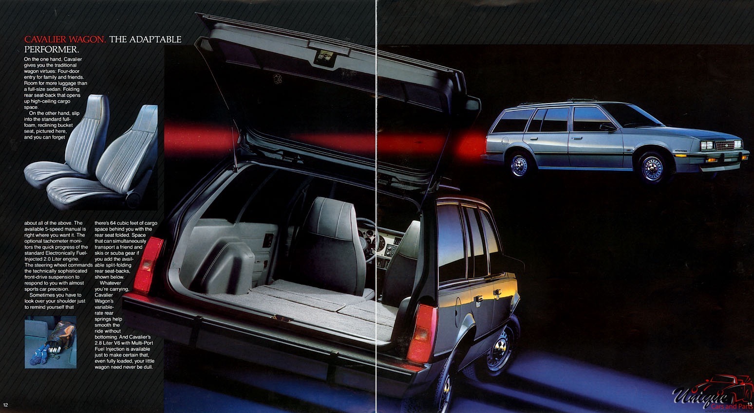 1985 Chevrolet Cavalier Brochure Page 2